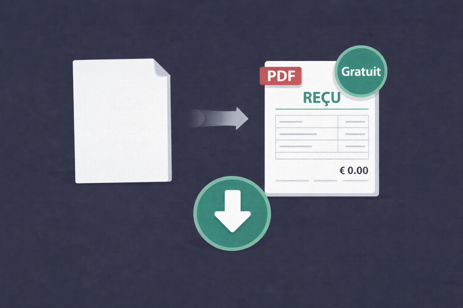 Génération automatique d'une quittance de loyer gratuite en PDF